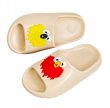 画像1: Sesame street flour soft bottom sandals slippers   ユニセック男女兼用セサミストリートフリップフロップサンダルシャワーサンダル ビーチサンダル　 (1)