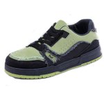 画像1: Damage style canvas lace-up sneakers shoes 　ユニセックス男女兼用ダメージスタイルキャンバスレースアップスニーカー カジュアル シューズ (1)