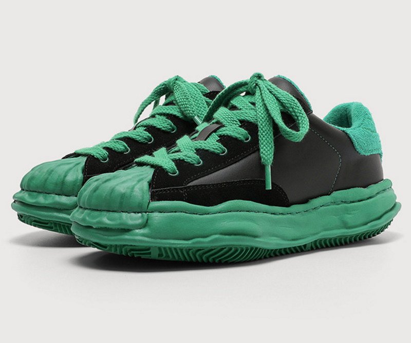 画像7: Shell head dissolving lace-up sneakers shoes 　ユニセックス男女兼用シェルヘッドレースアップスニーカー カジュアル シューズ (7)