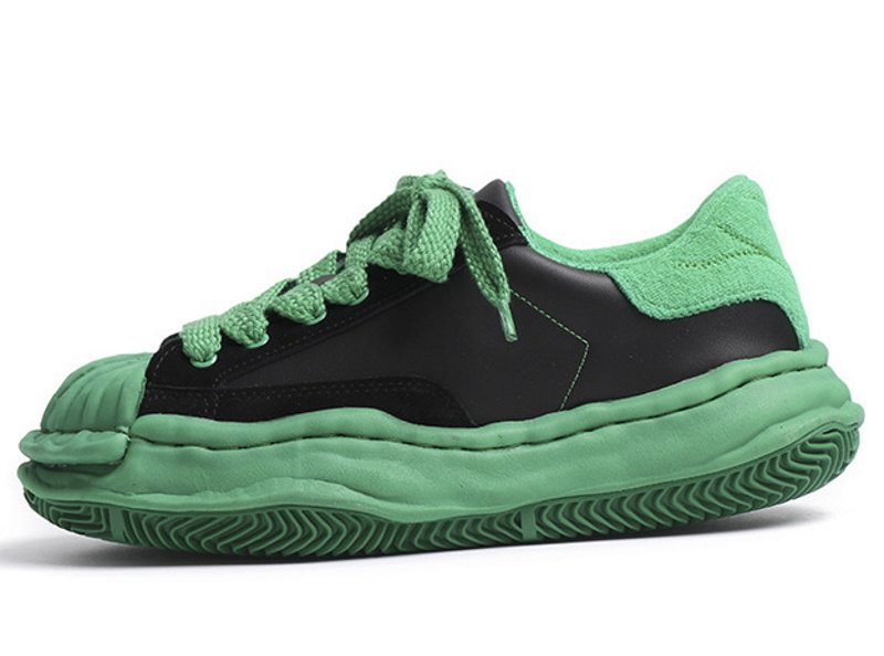 画像8: Shell head dissolving lace-up sneakers shoes 　ユニセックス男女兼用シェルヘッドレースアップスニーカー カジュアル シューズ (8)