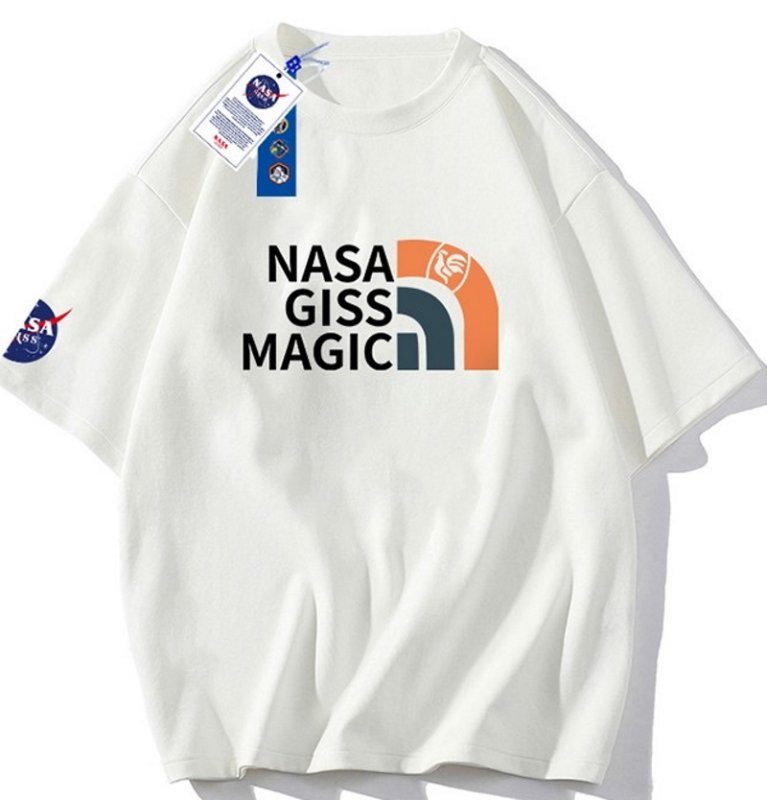 画像2: Unisex NASA GISS MAGIC logo  print t-shirt　ユニセックス 男女兼用ナサNASA GISS MAGICプリントTシャツ (2)