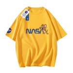 画像1:  Unisex Tom and Jerry Jerry x Nasa print t-shirt　ユニセックス 男女兼用トムとジェリージェリー×ナサプリントTシャツ (1)