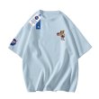画像8:  NASA x Bear Astronaut logo print t-shirt　ユニセックス 男女兼用ナサNASA ×ベア宇宙飛行士プリントTシャツ (8)