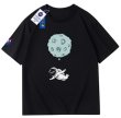 画像2: Unisex nasa x astronaut diving T-shirt　男女兼用ユニセックスNASAナサ宇宙飛行士ダイビングTシャツ (2)
