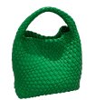 画像2: Mesh braided tote shoulder bag underarm bag 　メッシュ編み込みアンダーアーム ショルダートートバッグ (2)