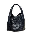 画像15: Mesh braided tote shoulder bag underarm bag 　メッシュ編み込みアンダーアーム ショルダートートバッグ (15)