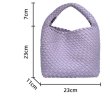 画像11: Mesh braided tote shoulder bag underarm bag 　メッシュ編み込みアンダーアーム ショルダートートバッグ (11)