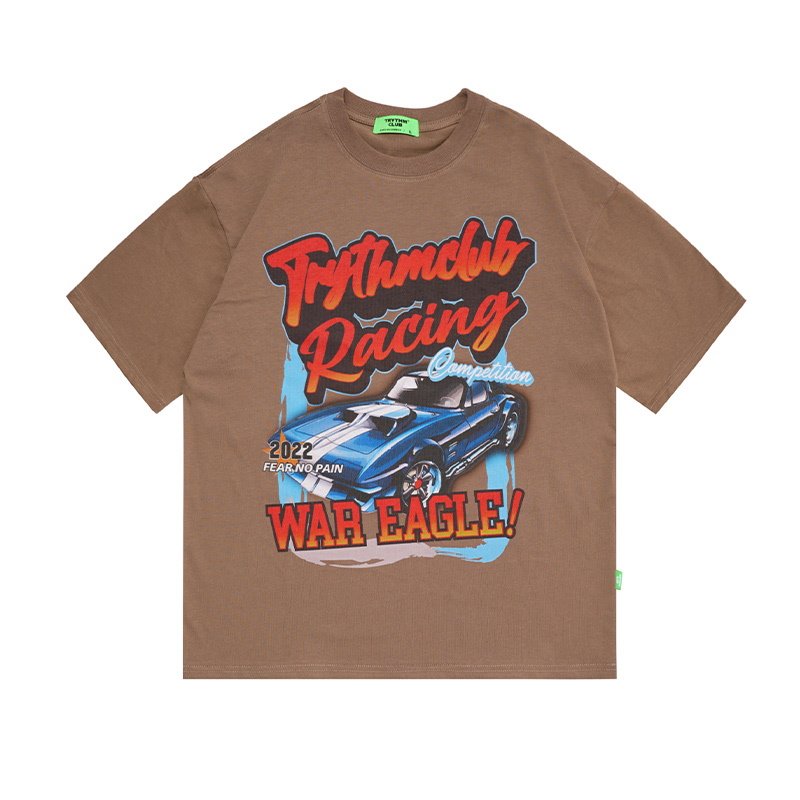 画像2: UnisexClassic car  paint T-shirt 男女兼用ユニセックスクラシックカーペイントTシャツ (2)