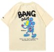 画像1: Unisex Graphic mickey mouse paint T-shirt　男女兼用ユニセックスグラフィックミッキーマウス ミッキーペイントTシャツ (1)