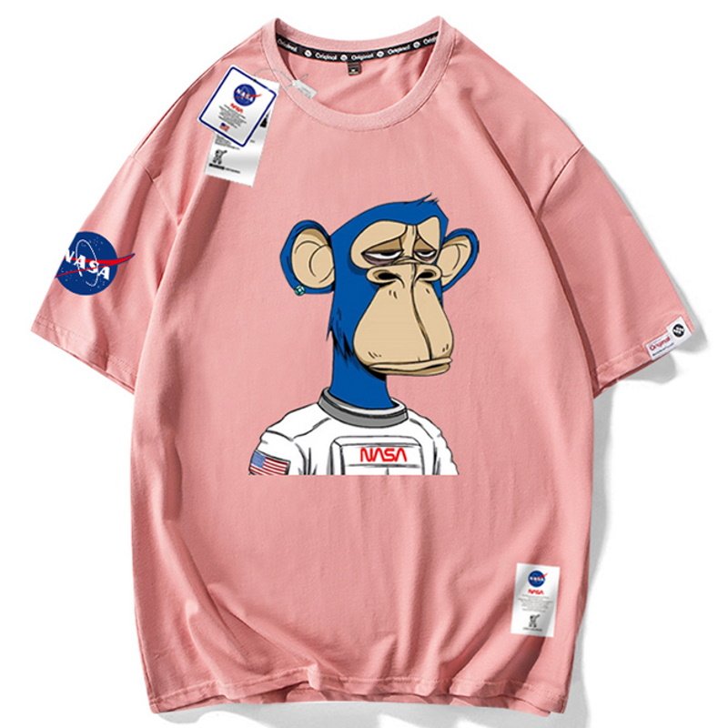 画像5: Unisex NASA xchimpanzee T-shirt　男女兼用ユニセックスNASAナサ×チンパンジープリントTシャツ (5)