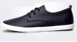 画像4:  Men's Leather lace-up sneakers shoes loafers  　ユニセックス男女兼用レザーレースアップ スニーカー カジュアル シューズスリッポン ローファー (4)