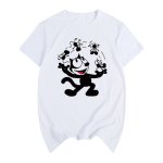画像2: Felix the Cat Cartoon AnimeT-shirt　ユニセックス男女兼用フェリックスザキャットTシャツ (2)