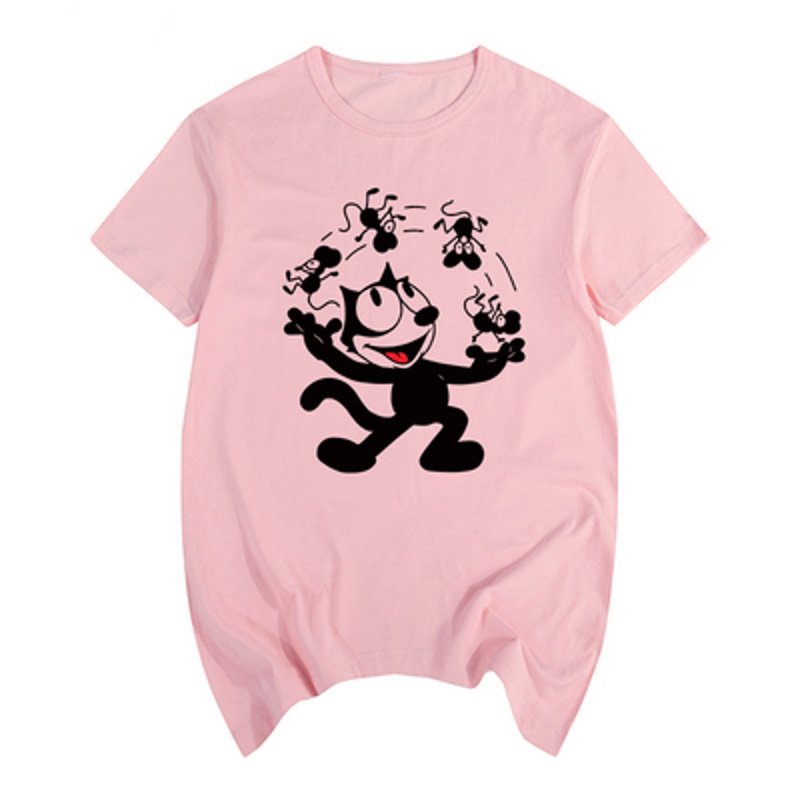 画像5: Felix the Cat Cartoon AnimeT-shirt ユニセックス男女兼用フェリックスザキャットTシャツ (5)