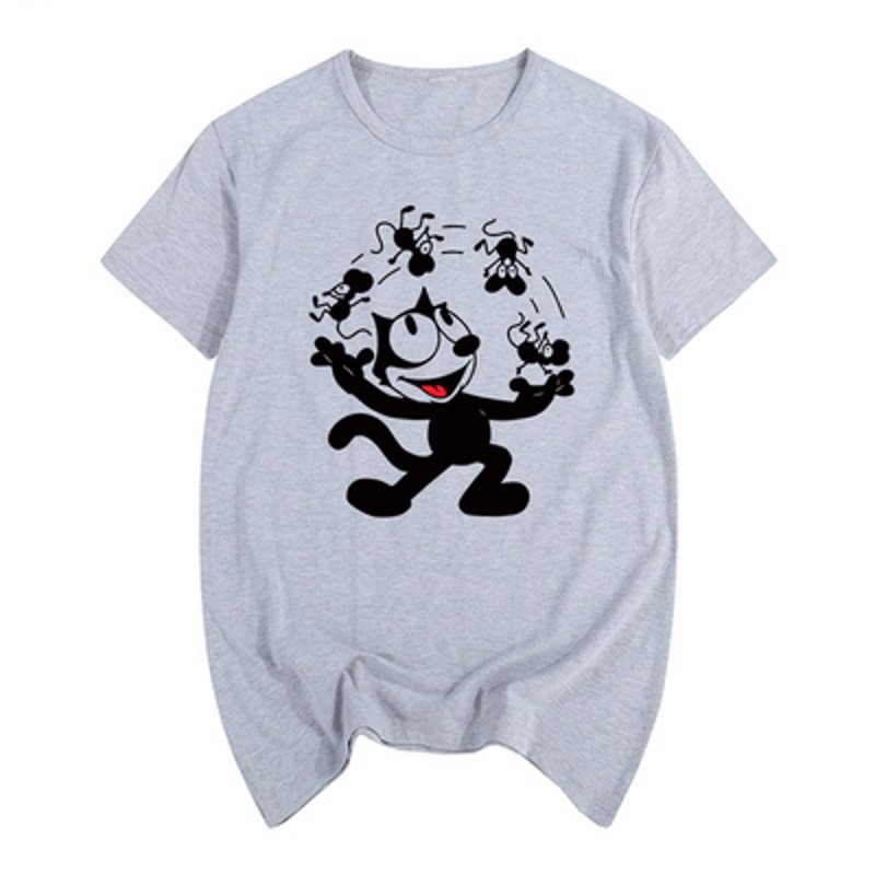 画像4: Felix the Cat Cartoon AnimeT-shirt ユニセックス男女兼用フェリックスザキャットTシャツ (4)