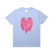 画像14: Melting pink heart T-shirt　ユニセックス男女兼用メルティングハートプリントTシャツ (14)