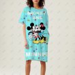 画像7: 22 Women's Mickey and Minnie mouse comic cartoon printed Dress  ミッキー ミニー グラフィックペイント ワンピース ドレス　オーバーサイズ (7)