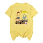 画像2: Beavis and Butt head Cartoon AnimeT-shirt　ユニセックス男女兼用ビーバス・アンド・バットヘッドアニメTシャツ (2)