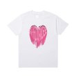 画像18: Melting pink heart T-shirt　ユニセックス男女兼用メルティングハートプリントTシャツ (18)