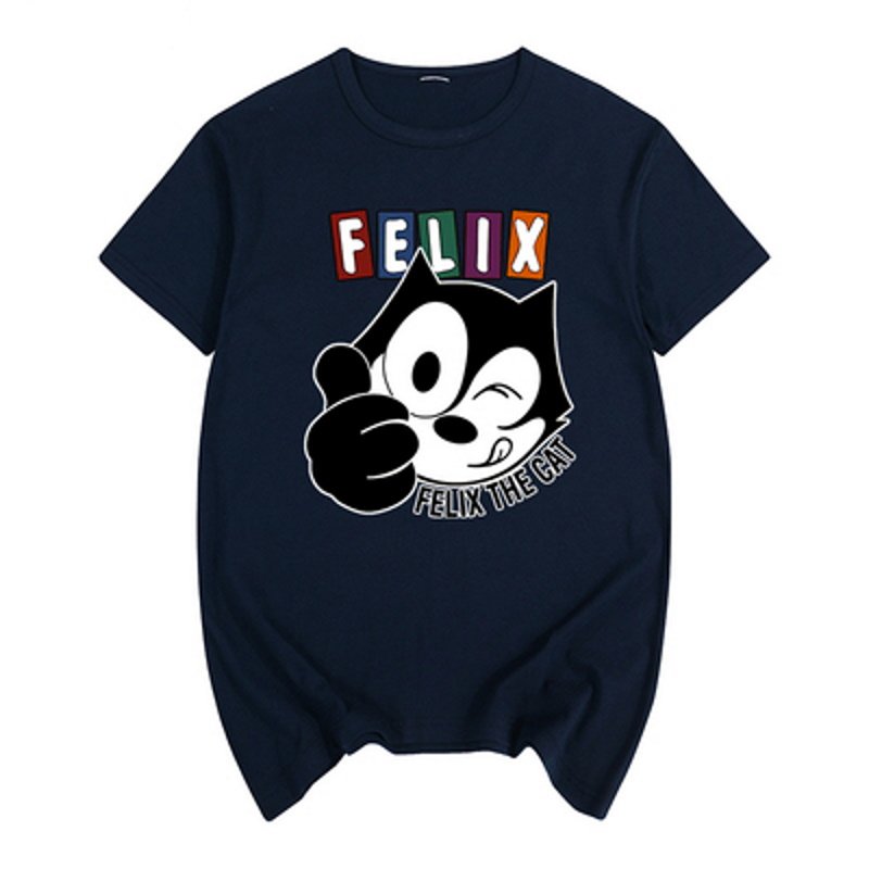 画像12: Good Job Felix the Cat Cartoon AnimeT-shirt ユニセックス男女兼用グッジョブフェリックスザキャットTシャツ (12)