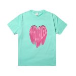 画像6: Melting pink heart T-shirt　ユニセックス男女兼用メルティングハートプリントTシャツ (6)