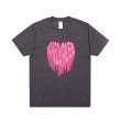 画像20: Melting pink heart T-shirt　ユニセックス男女兼用メルティングハートプリントTシャツ (20)