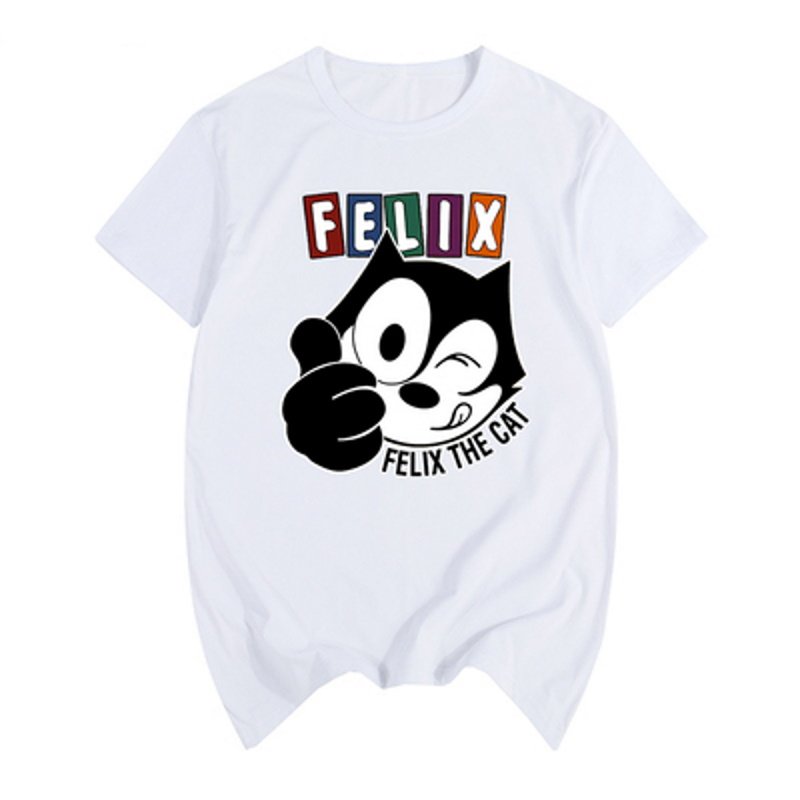 画像2: Good Job Felix the Cat Cartoon AnimeT-shirt ユニセックス男女兼用グッジョブフェリックスザキャットTシャツ (2)