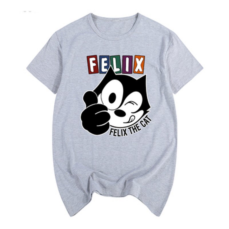 画像4: Good Job Felix the Cat Cartoon AnimeT-shirt ユニセックス男女兼用グッジョブフェリックスザキャットTシャツ (4)