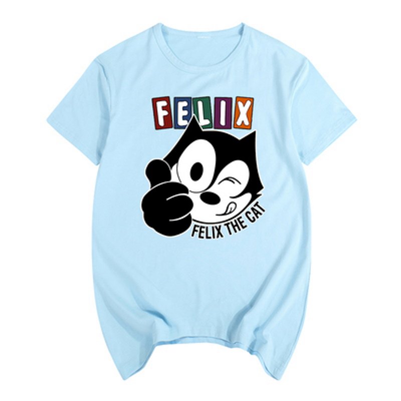 画像16: Good Job Felix the Cat Cartoon AnimeT-shirt ユニセックス男女兼用グッジョブフェリックスザキャットTシャツ (16)