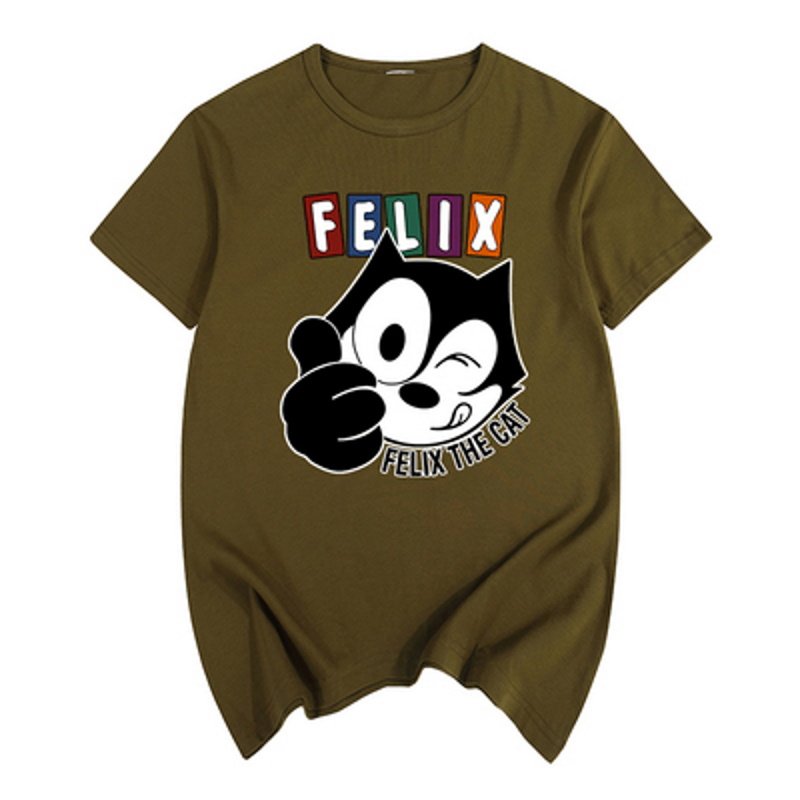 画像6: Good Job Felix the Cat Cartoon AnimeT-shirt ユニセックス男女兼用グッジョブフェリックスザキャットTシャツ (6)