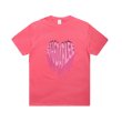 画像10: Melting pink heart T-shirt　ユニセックス男女兼用メルティングハートプリントTシャツ (10)