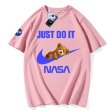 画像4: Unisex JUST DO IT x Nasa x Bear T-shirt　男女兼用ユニセックスJUST DO IT ×ナサ×ベアプリントTシャツ (4)