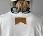 画像11: English logo print oversize t-shirt　ユニセックス男女兼用アルファベットロゴプリントTシャツ (11)