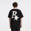 画像9: R star logo oversize t-shirt　ユニセックス男女兼用R＆スターロゴプリントTシャツ (9)