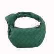 画像6: 22 Woman’s Braided Mini intrecciato mesh tote clutch bag  編み込み ミニ メッシュトート クラッチ フレンチバッグ イントレチャート (6)