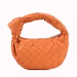 画像7: 22 Woman’s Braided Mini intrecciato mesh tote clutch bag  編み込み ミニ メッシュトート クラッチ フレンチバッグ イントレチャート (7)