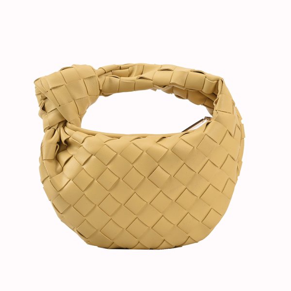 画像3: 22 Woman’s Braided Mini intrecciato mesh tote clutch bag  編み込み ミニ メッシュトート クラッチ フレンチバッグ イントレチャート (3)