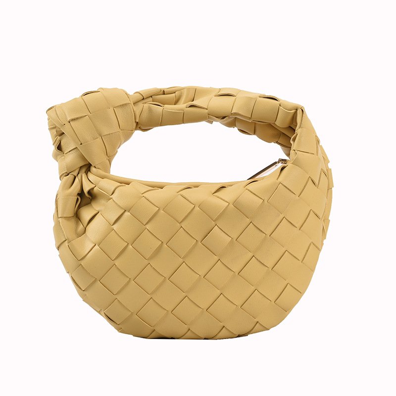画像3: 22 Woman’s Braided Mini intrecciato mesh tote clutch bag  編み込み ミニ メッシュトート クラッチ フレンチバッグ イントレチャート (3)