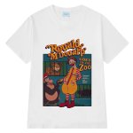 画像1: Oversized McDonald's print t-shirt　ユニセックス男女兼用マックロナルド ドナルドプリントTシャツ (1)