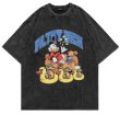 画像1: Vintage processing Donald Duck millionaire print T-shirt　ユニセックス男女兼用ミリオネアドナルドダック ドナルドTシャツ (1)