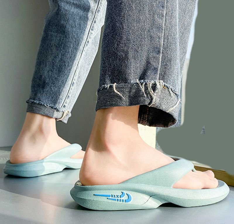 画像10: Broken swoosh Tong soft bottom sandals slippers   ユニセック男女兼用ブロークンスウォッシュ トングフリップフロップサンダルシャワーサンダル ビーチサンダル　 (10)
