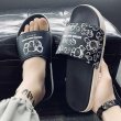 画像6: Paisley bandana pattern  soft bottom sandals slippers   ユニセック男女兼用ペイズリーバンダナ柄フリップフロップサンダルシャワーサンダル ビーチサンダル　 (6)