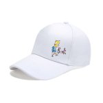 画像4: 22 The Simpsons Simpson Handpaint adjustable baseball cap ユニセックス男女兼用 ザ・シンプソンズ 手書きペイント 野球帽 ベースボールキャップ 帽子 (4)