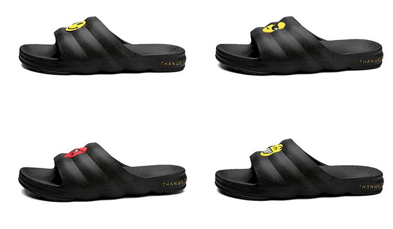 画像5: Variety smile soft bottom sandals slippers   ユニセック男女兼用バラエティスマイルーフリップフロップサンダルシャワーサンダル ビーチサンダル　 (5)