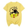 画像2: Felix the Cat skateboard graffiti retro nostalgicT-shirt　ユニセックス男女兼用フェリックスザキャットスケートボードTシャツ (2)