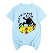 画像8: Felix the Cat skateboard graffiti retro nostalgicT-shirt　ユニセックス男女兼用フェリックスザキャットスケートボードTシャツ (8)