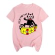 画像5: Felix the Cat skateboard graffiti retro nostalgicT-shirt　ユニセックス男女兼用フェリックスザキャットスケートボードTシャツ (5)