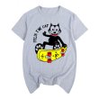 画像7: Felix the Cat skateboard graffiti retro nostalgicT-shirt　ユニセックス男女兼用フェリックスザキャットスケートボードTシャツ (7)