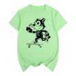 画像8: Felix the Cat skateboard DJ hip hop graffiti retro nostalgicT-shirt　ユニセックス男女兼用フェリックスザキャットスケートボード&DJヒップホップTシャツ (8)