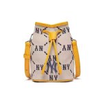 画像2: MLB NY mini bucket bagTote shoulder Bag　ニューヨークヤンキースバケットミニショルダートートバッグ (2)
