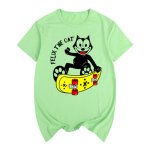 画像6: Felix the Cat skateboard graffiti retro nostalgicT-shirt　ユニセックス男女兼用フェリックスザキャットスケートボードTシャツ (6)
